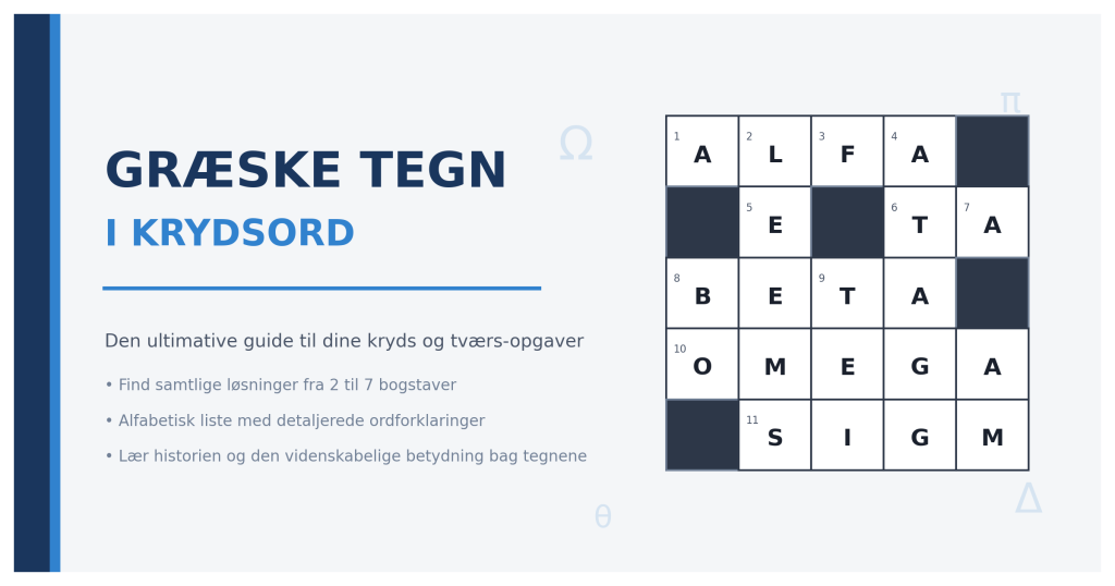 Græsk tegn krydsord